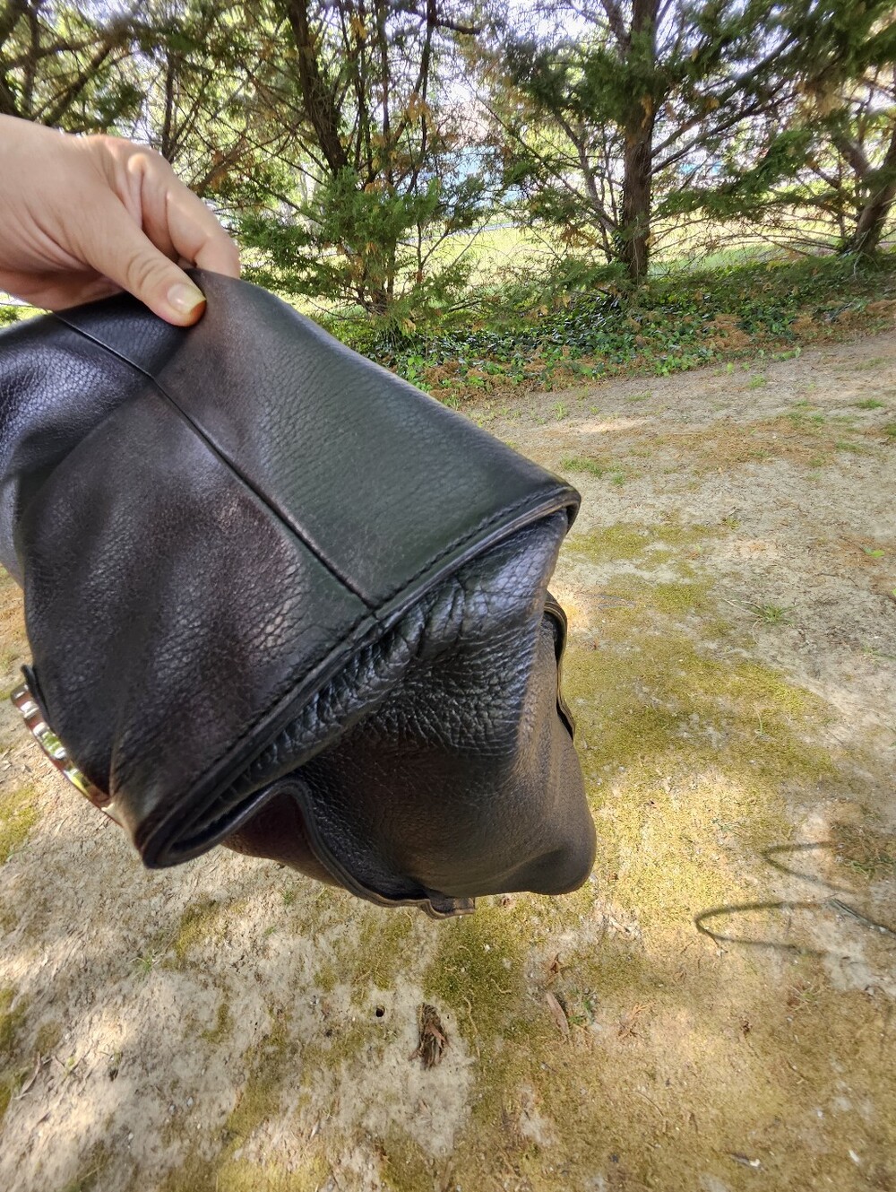 Gucci Blondie Black Zippered Tote Bag - Picture 10 of 16